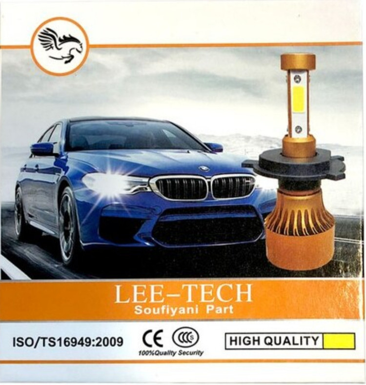 هدلایت چهار طرفه یخی برند لیتک Lee Tech پایه H7